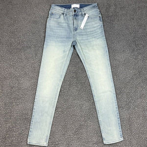 ASOS Design Pants Mens 28 Light Wash Blue Athletic Skinny Jeans 28x27.5 NWT